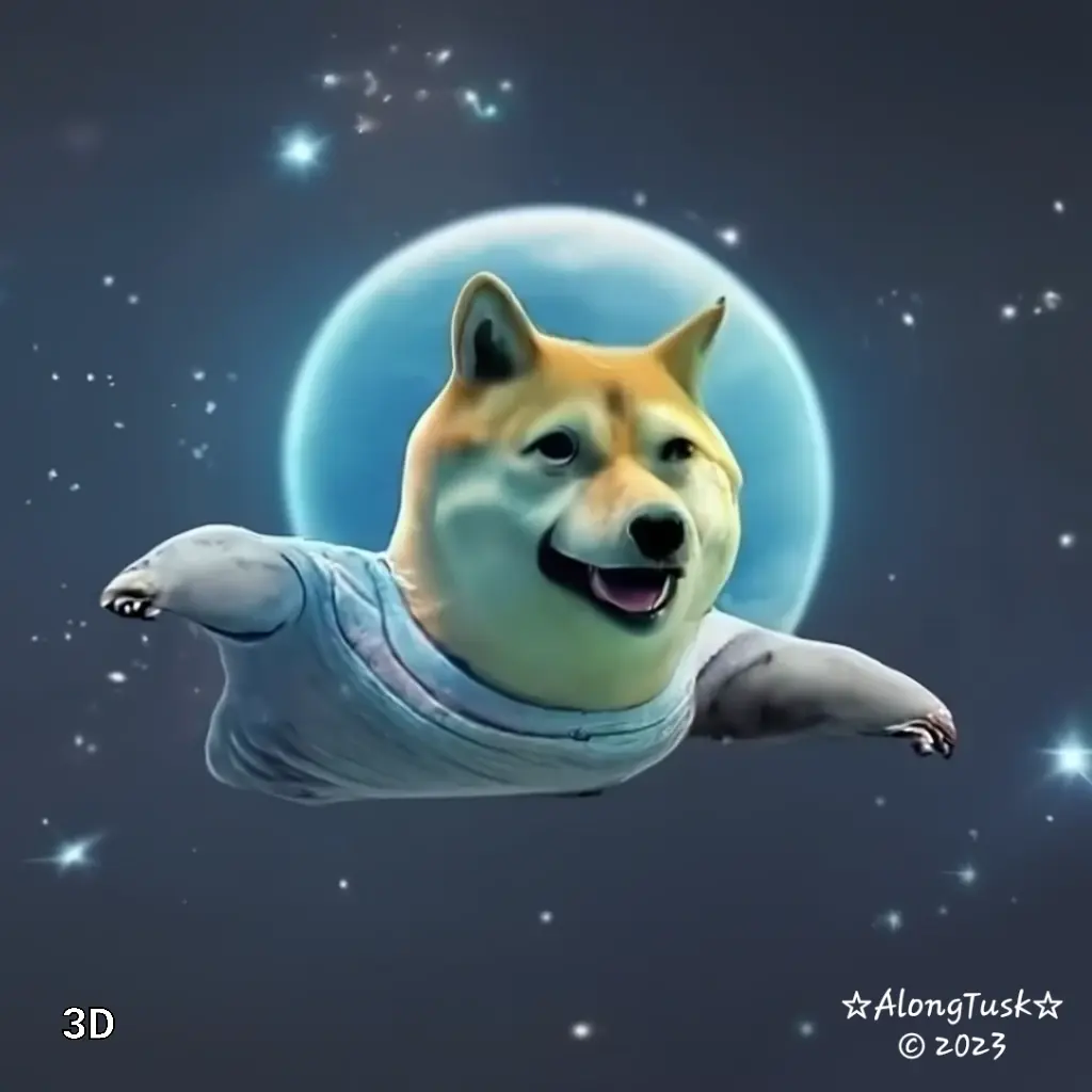Twitter DOGE by Along Tusk