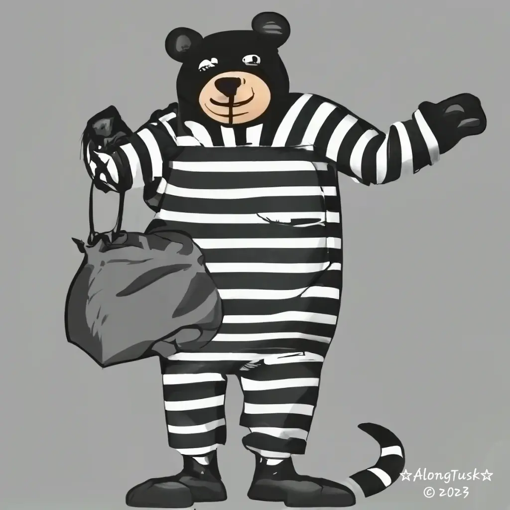 Bitcoin Bear by Along Tusk