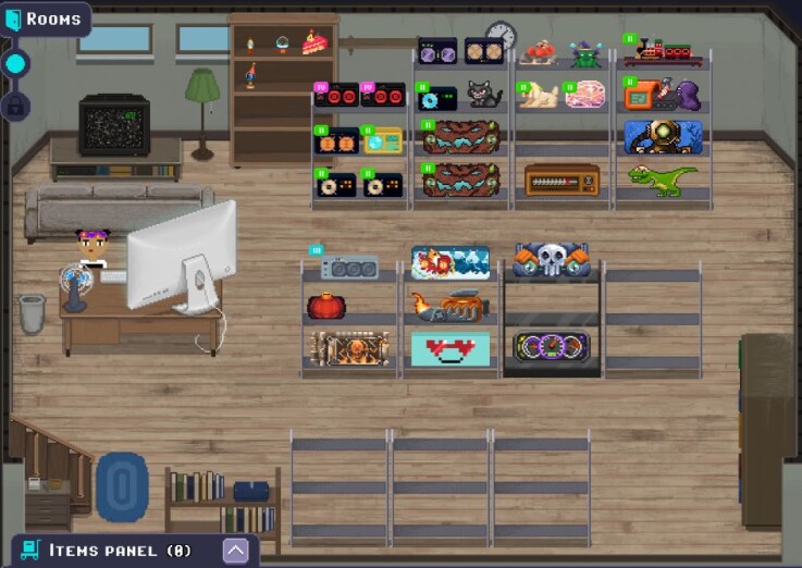 rollercoin mining room