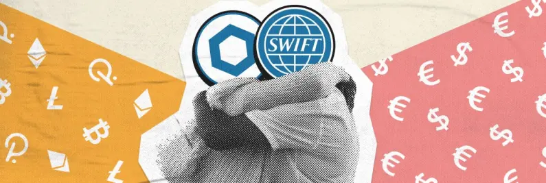 Swift and Chainlink to Test Blockchain Integration with Dozens of Financial Institutions (Imgae credits: Coinspaidmedia)