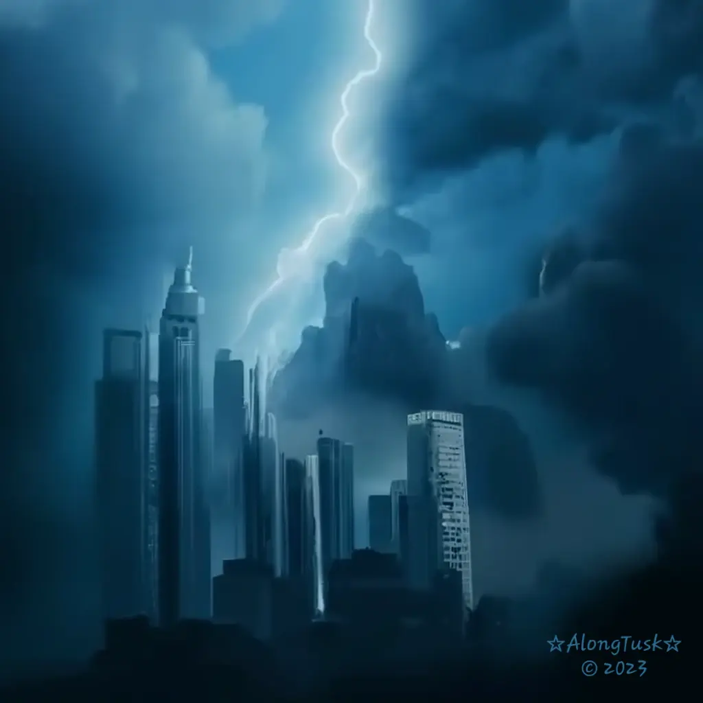 Stormy Trading by Along Tusk