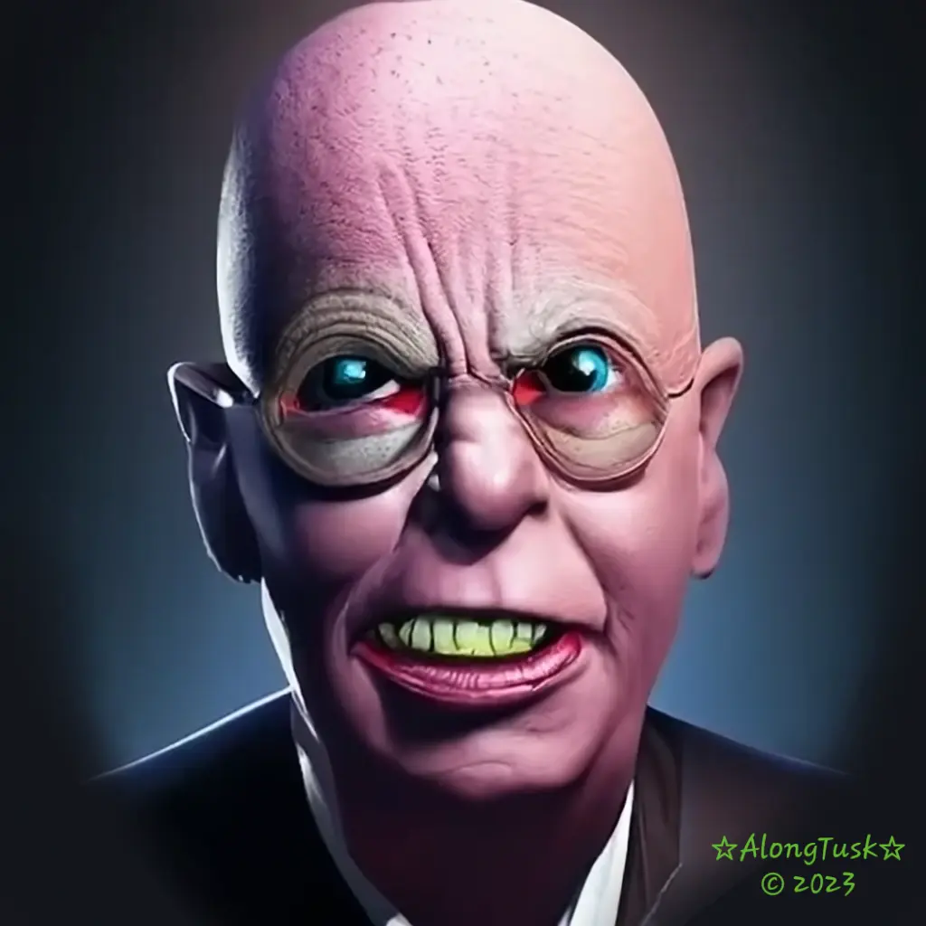 Klaus Schwab by Along Tusk