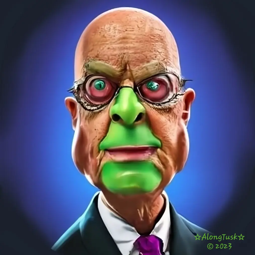 Klaus Schwab by Along Tusk