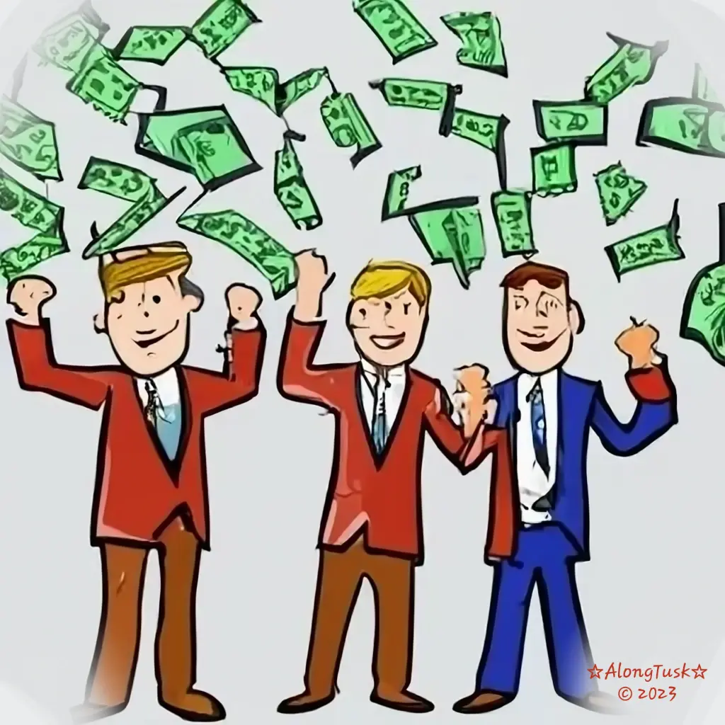 Bank Profit Party by Along Tusk