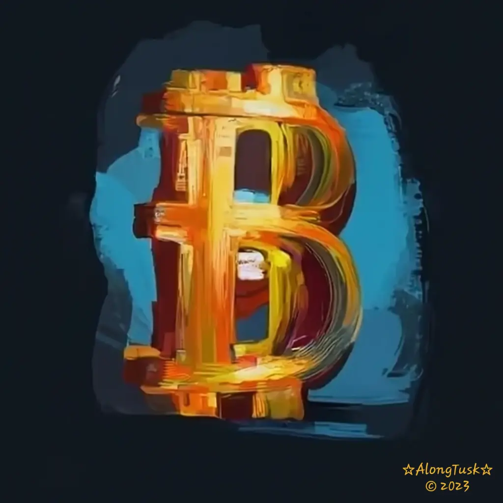 Bitcoin Monĕt by Along Tusk