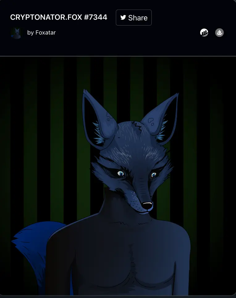 Cryptonator FOXatar NFT