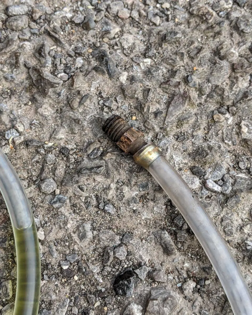bleed screw