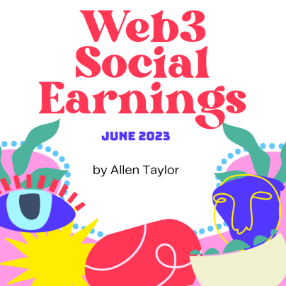 Web3 Social earnings