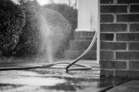 kink in the garden hose
