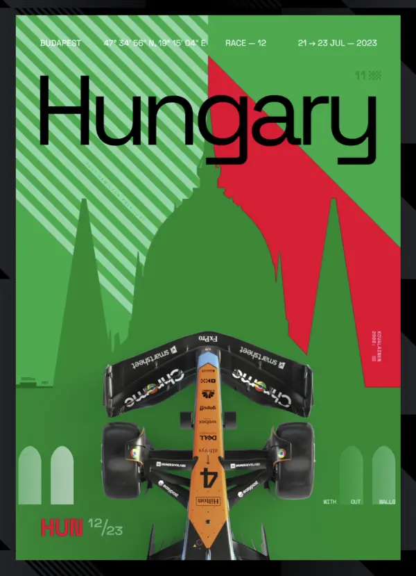 Hungarian Grand Prix NFT from McLaren F1