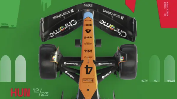 Hungarian Grand Prix NFT from McLaren F1