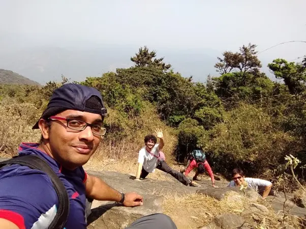 The climb