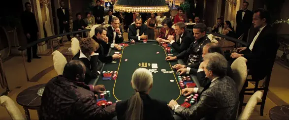 casino royale poker table
