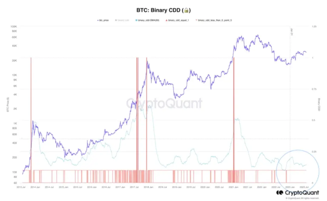 Bitcoin Binary CDD
