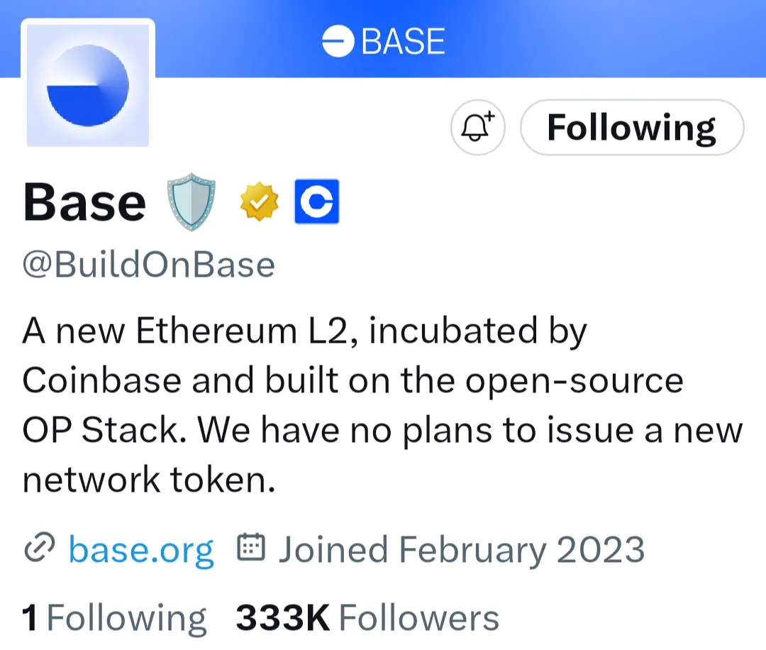 Base Twitter snapshot