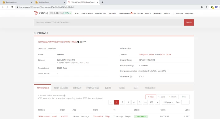 Smart contract Pot