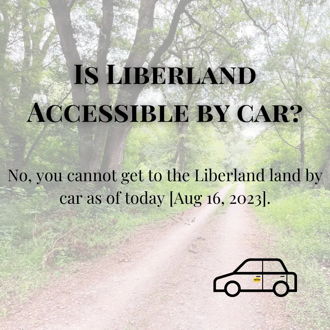 Is #Liberland accessible by car?