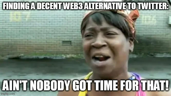 Finding a decent Web3 alternative to Twitter