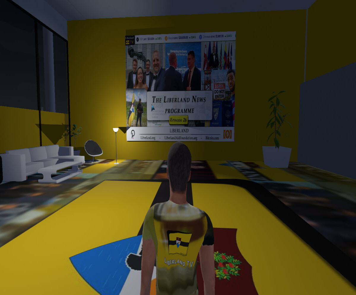 #Liberland #TV in #Metaverse