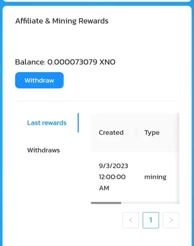 Click to Withdrawal Nano (XNO)