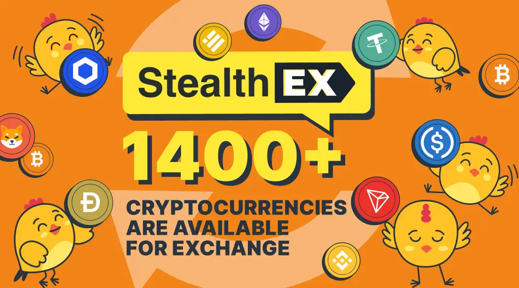StealthEX Expands to 1400 Crypto Assets for Seamless Exchanges