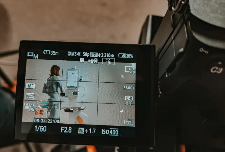 filming process