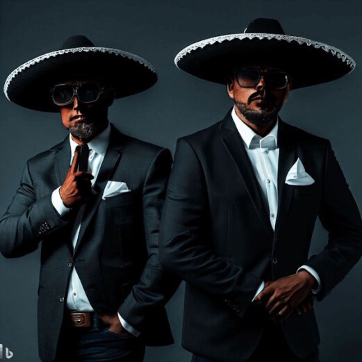 Los hombres bien negros