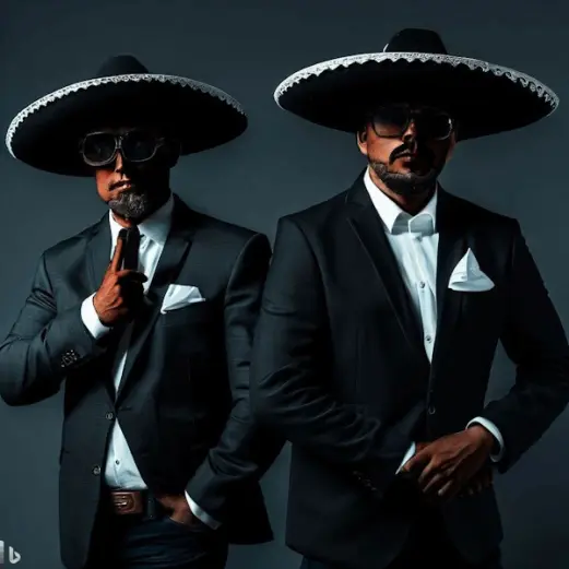 Los hombres bien negros