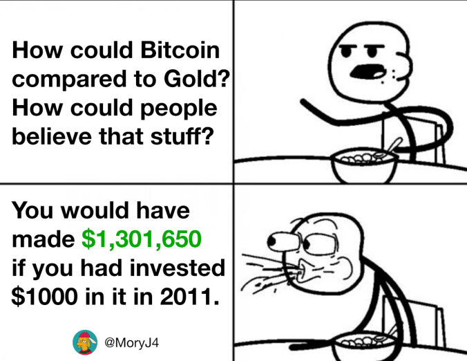 Bitcoin vs. Gold