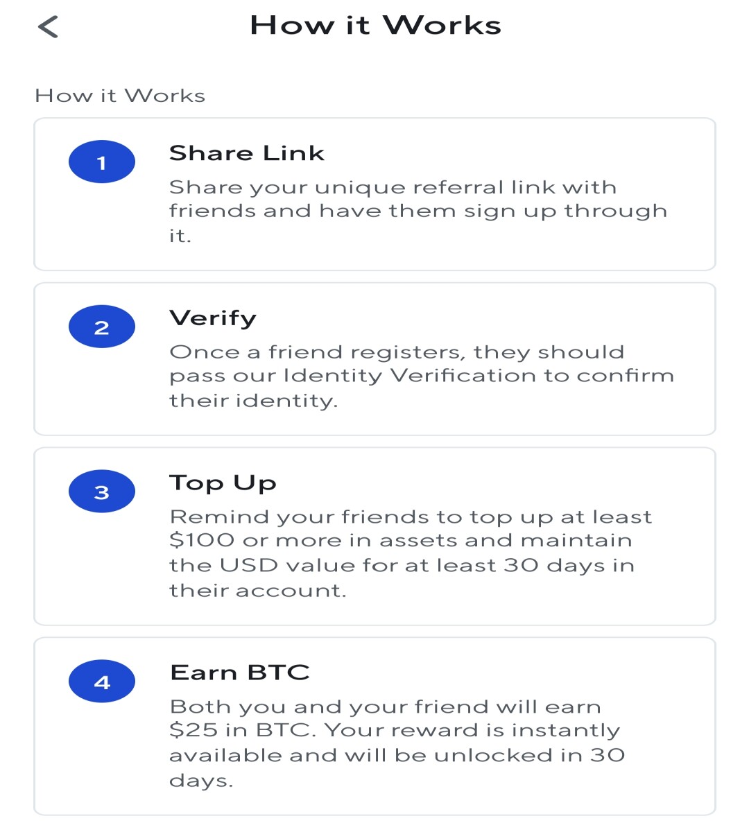 How to get $25 as bonus on Nexo