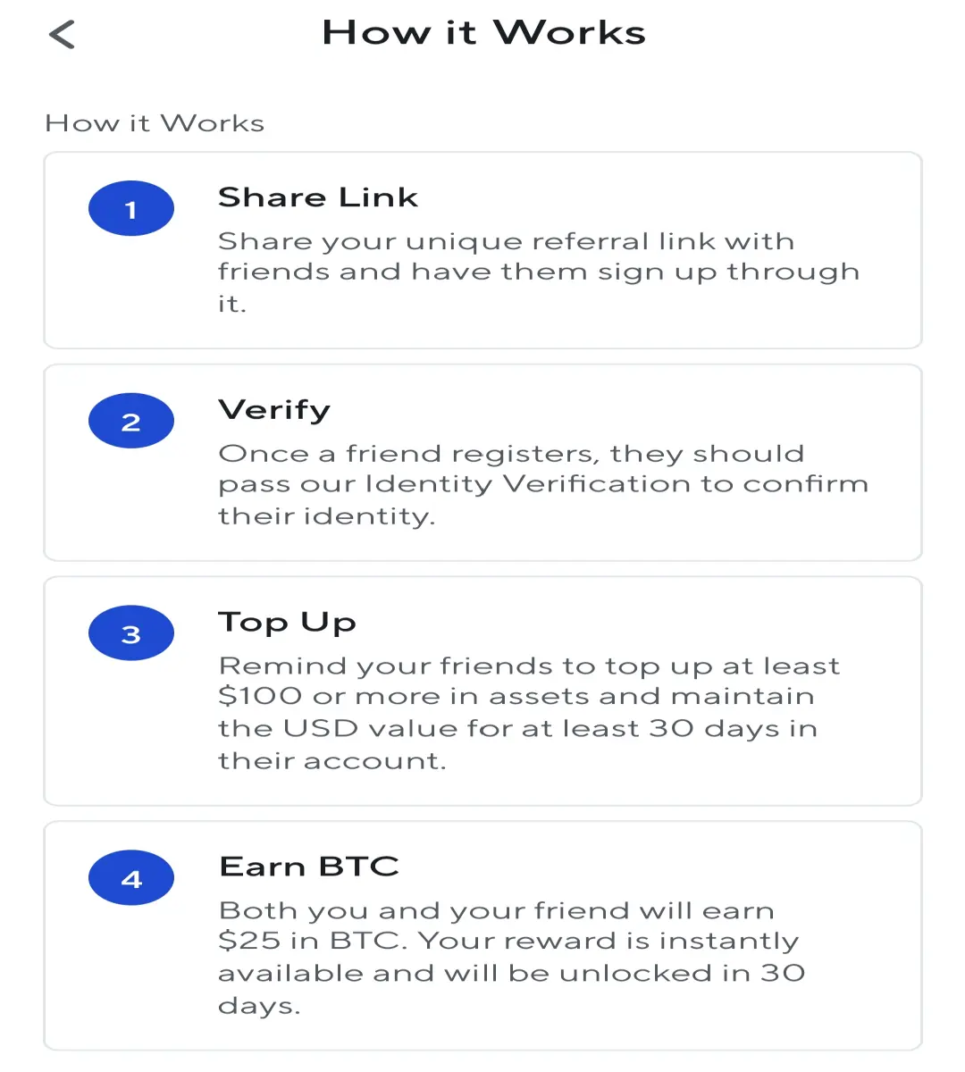 How to get $25 as bonus on Nexo