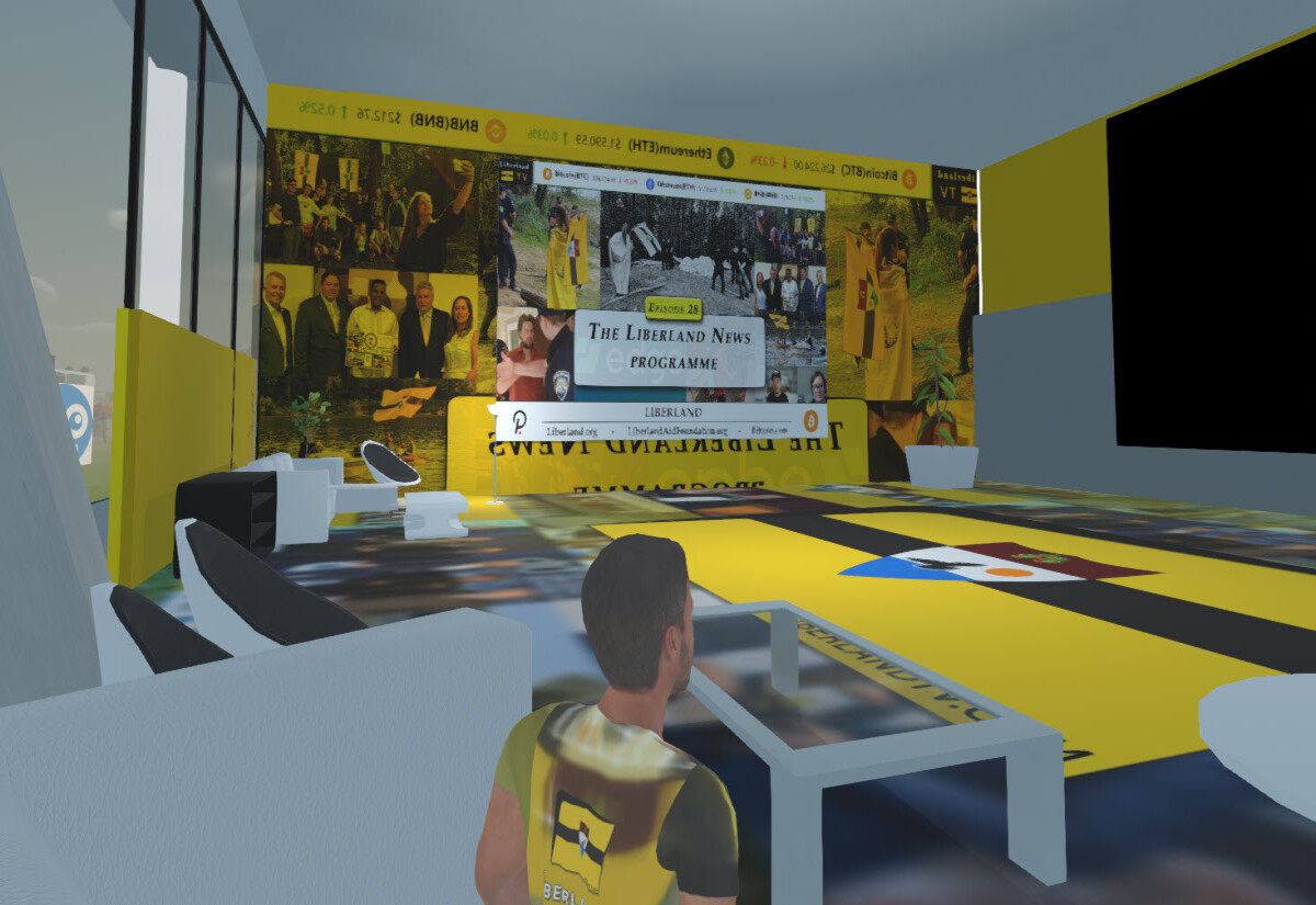 🎬 Episode 28 in Somnium Space VR 🥽 - Liberland News Programme Liberland #Border Crossing Opens; Croatia #Invades a Month Later
