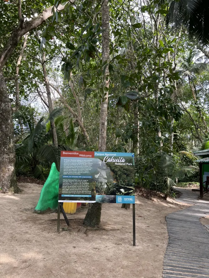 Cahuita National Park. Costa Rica, province of Limon.
