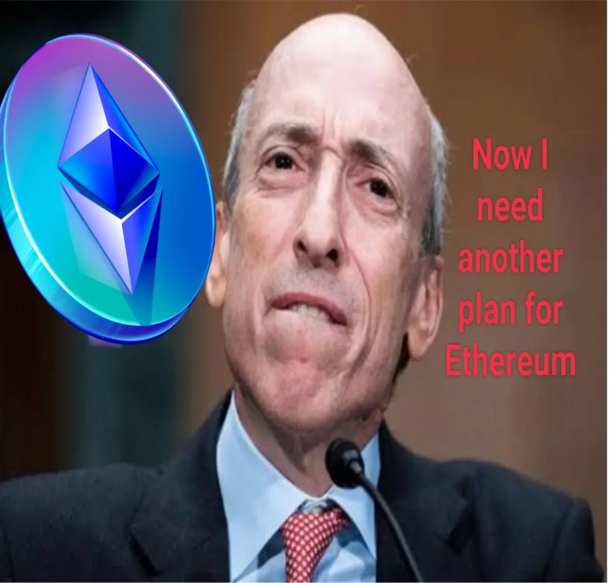SEC chair Gary Gensler has to think to stop spot Ethereum ETF