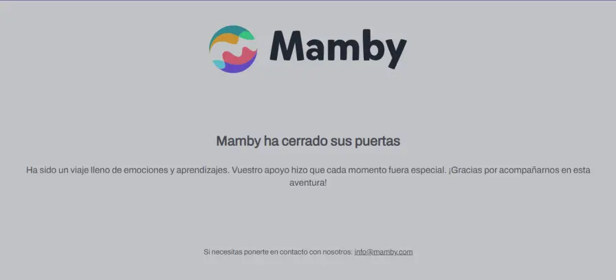 Mamby ha cerrado