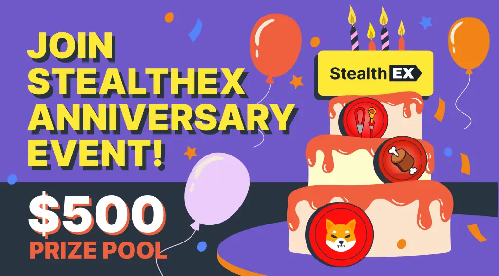 StealthEX Anniversary Event