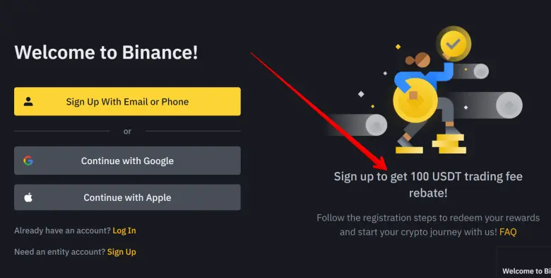 binance referral bonus