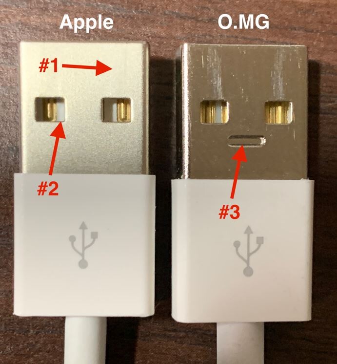 O.MG cable comparisson