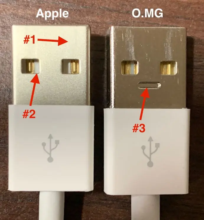 O.MG cable comparisson