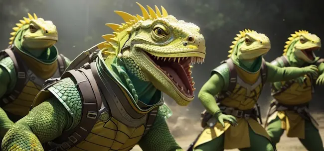 Iguanas ninja