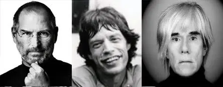 Reunión entre Steve Jobs y Mick Jagger