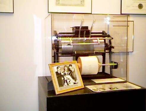 Earliest xerographic copying machine