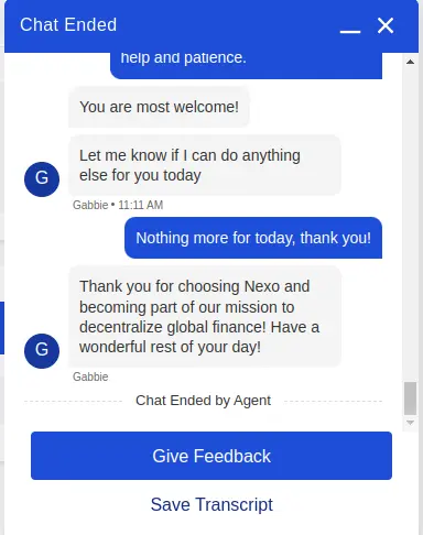 Nexo Chat