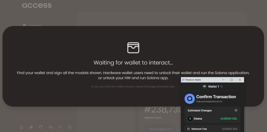 Access Account Verification