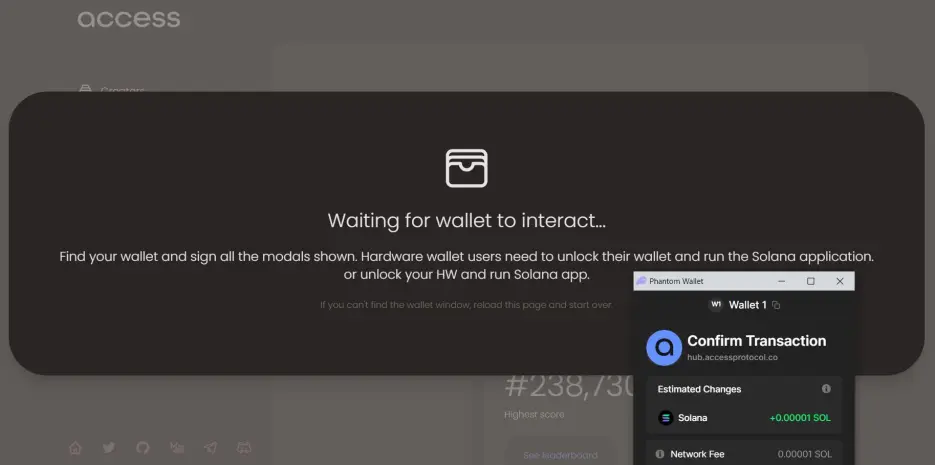 Access Account Verification